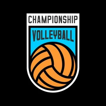 VOLLEY CHAMPION Stock Illustration