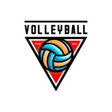 VOLLEY DESIGN Stock Illustration