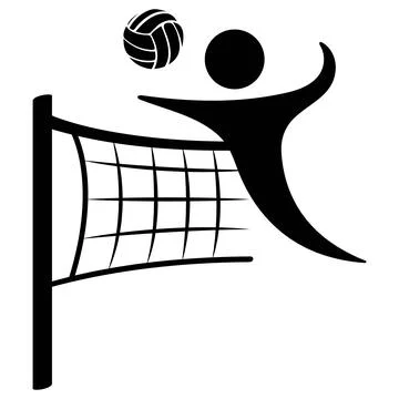 Volley vector illustration design Stock Illustration