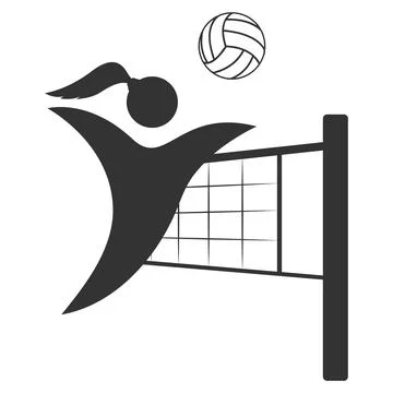 Volley vector illustration design Stock Illustration