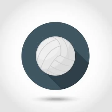 Volleyball ball icon Stock Illustration