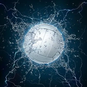 Volleyball Ball Stock Illustration