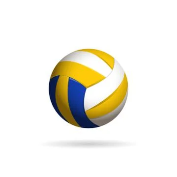 Volleyball ball vector illustration Stock Illustration