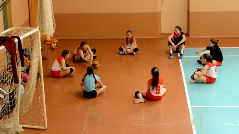 Volleyball competitions Stock Footage 130606395