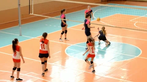 Volleyball competitions Vídeos de archivo 130609659