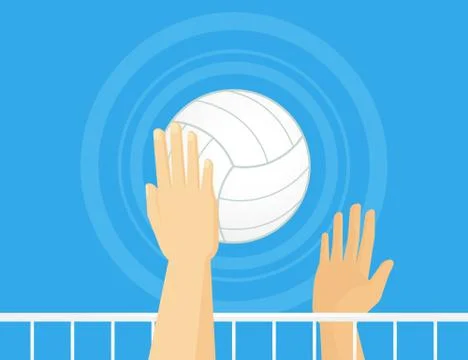Volleyball icon Stock-Illustration
