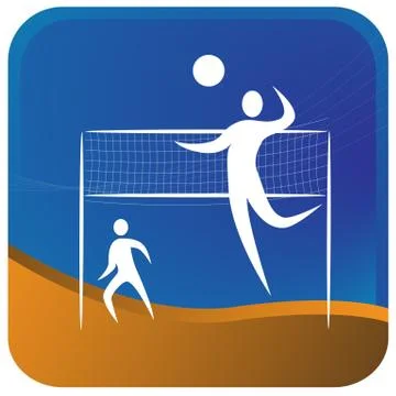 Volleyball Stock Illustration