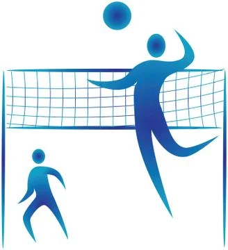 Volleyball Stock Illustration