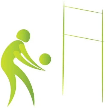 Volleyball Stock Illustration