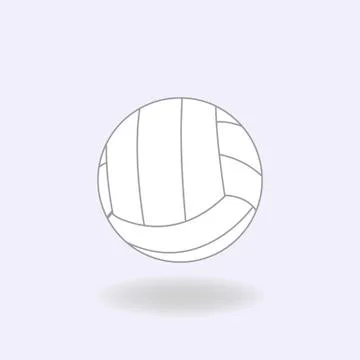 Volleyball Stock Illustration