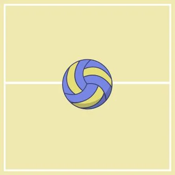 Volleyball Stock Illustration