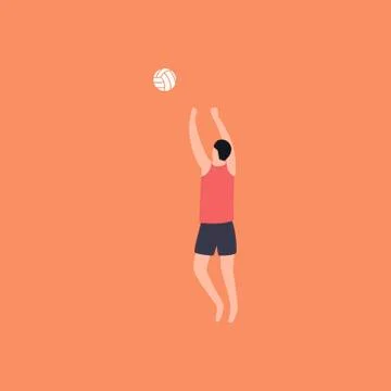 Volleyball Illustrazione stock
