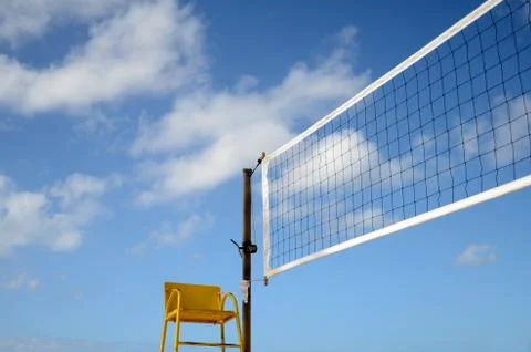 Volleyball net Foto stock