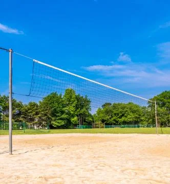Volleyball net Stock Photos