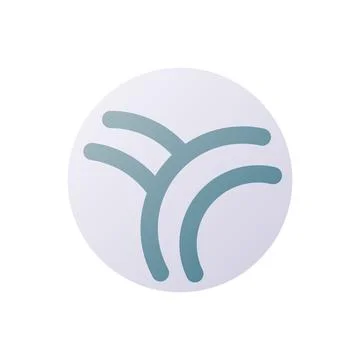 Volleyball pixel perfect flat gradient two-color ui icon Stockillustratie