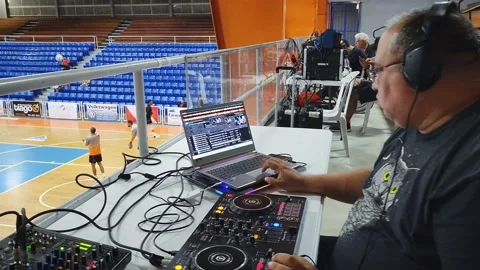 Volleyball Players Warming Up Stock Footage 222985904