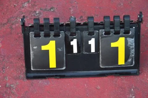 Volleyball scoreboard Photos