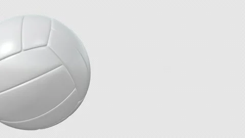Volleyball Transition 4K With Alpha Channel Stock Footage 338189593