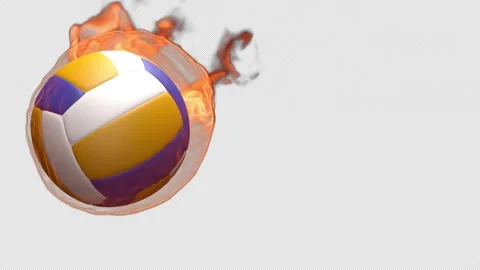 Volleyball Transition Stock Footage 265754679