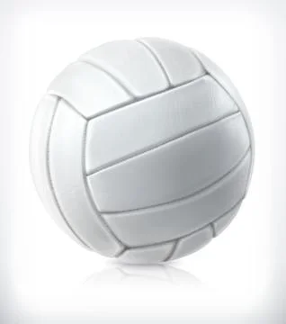 Volleyball, vector icon Stock Illustration