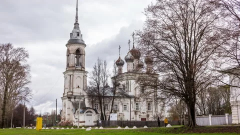 Vologda Temple Presentation of the Lord Stock Footage 169348652
