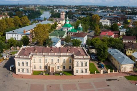 Vologda, view from bell tower Stock Photos