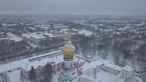 Vologda_winter_012 Stock Footage 89214575