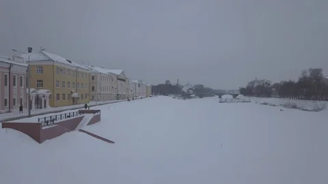 Vologda_winter_03 Stock Footage 88911638