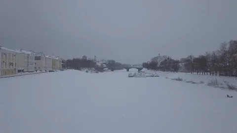 Vologda_winter_04 Stock Footage 89205186