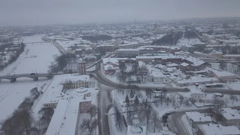 Vologda_winter_06 Stock Footage 89206131