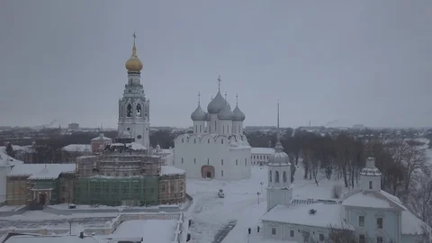 Vologda_winter_07 Stock Footage 89206492