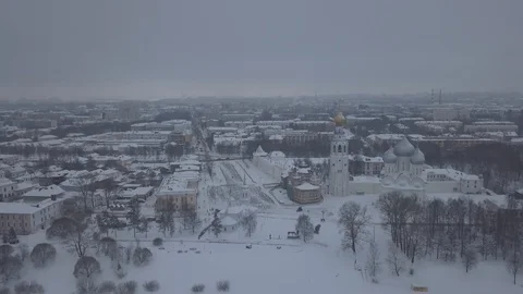 Vologda_winter_08 Stock Footage 89209318
