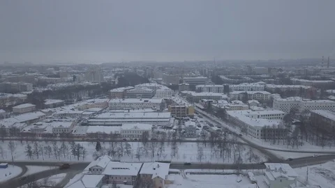 Vologda_winter_10 Stock Footage 89213205