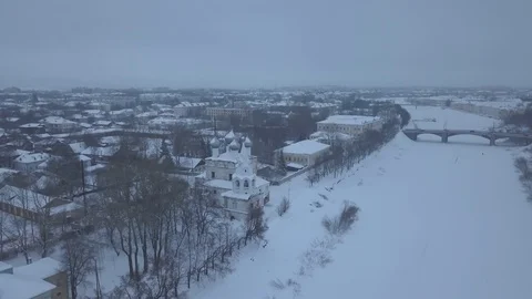 Vologda_winter_11 Stock Footage 89213783