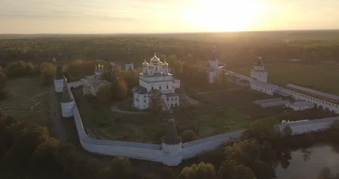 Volokolamsk  4К Stock Footage 101598567