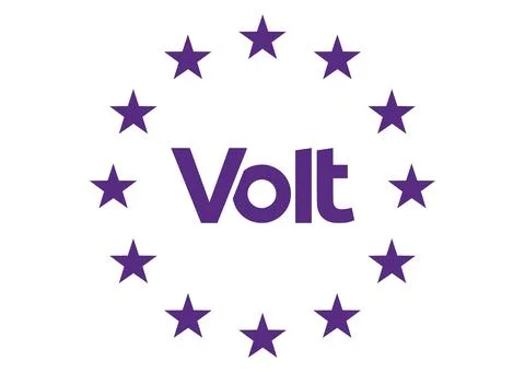 Volt Europa vector logotype Stock Illustration