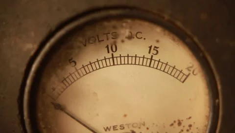 Volt meter 1 Video stock 995945
