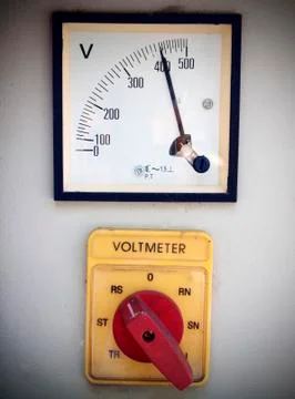 Volt meter Stock Photos