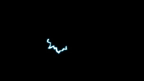 Voltage background designed with a vibrant neon corner lightning flash 库存影片 346471559