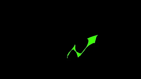 Voltage background designed with a vibrant neon green electrical flash 库存影片 346471918