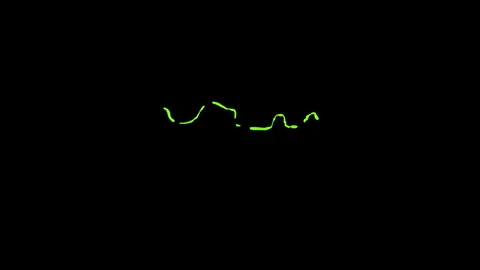 Voltage background designed with vibrant neon green electric wave pieces 库存影片 346491860