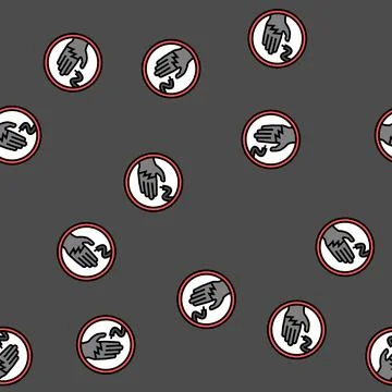 Voltage electricity vector seamless pattern 스톡 일러스트