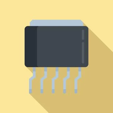 Voltage generator icon flat vector. Electric regulator イラスト素材