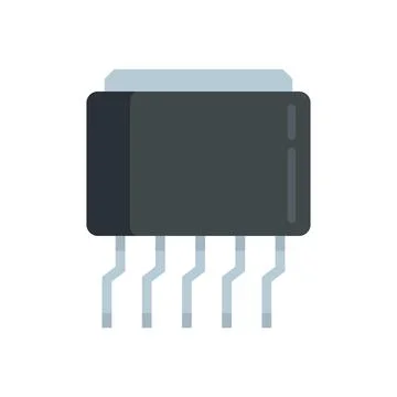 Voltage generator icon flat vector. Electric regulator イラスト素材