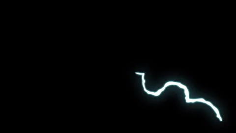 Voltage impact designed with modern ice blue blinding flare surge graphics Vidéo 346752587