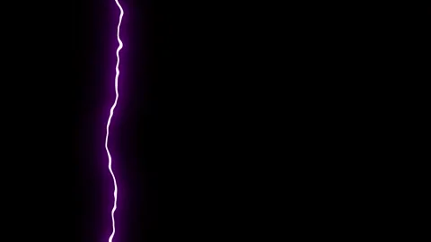 Voltage impact designed with modern purple bolt graphics Stock Footage 346748927