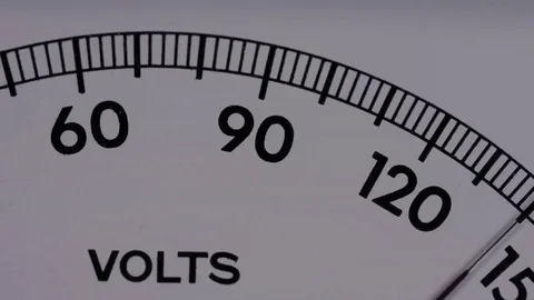 VOLTAGE METER -60 TO 150 動画素材 69213529