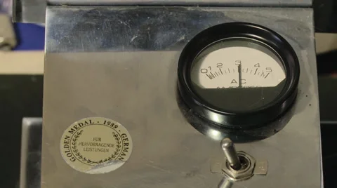Voltage meter Stock Footage 30241497