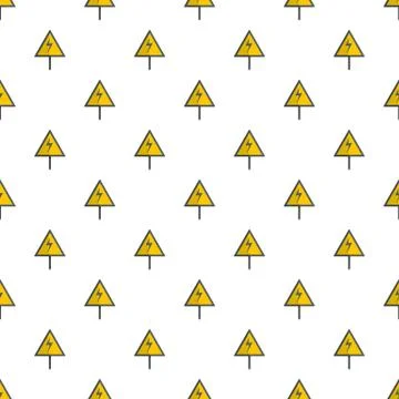 Voltage pattern seamless vector イラスト素材