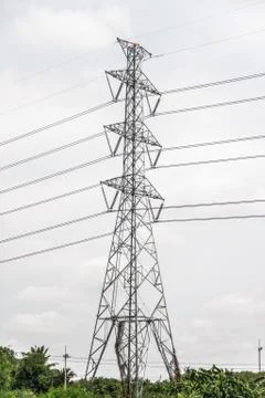 Voltage pole Stock Photos